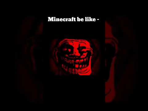 Minecraft logic #trollface #viral #shorts #minecraft