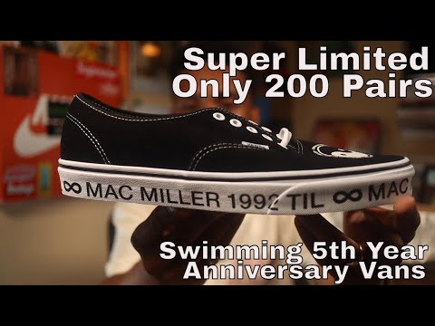 Mac Miller Vans Swimming 5th Year Anniversary Review