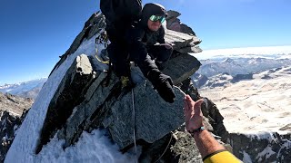 My Most Brutal Wingsuit Flight Ever | Täschhorn 4491m | Swiss