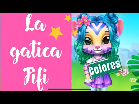 Aprende los colores y números con la gatica Fifi.