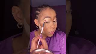 Mini eyeshadow tutorial .                       #shortscreator #undiscoveredmua #muasupport