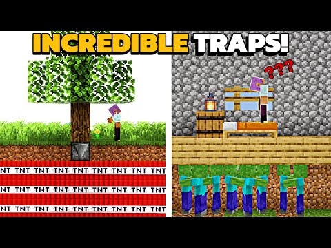 Minecraft: 5+ Traps Build Hacks-You Didn't Know!