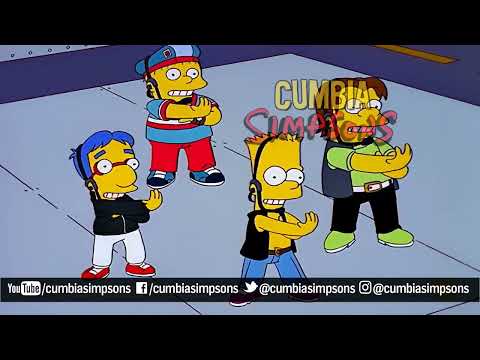 Los simpson cantando cumbia │ Pocho La Pantera - El hijo de cuca │ Cumbia Simpsons │ Party Posse