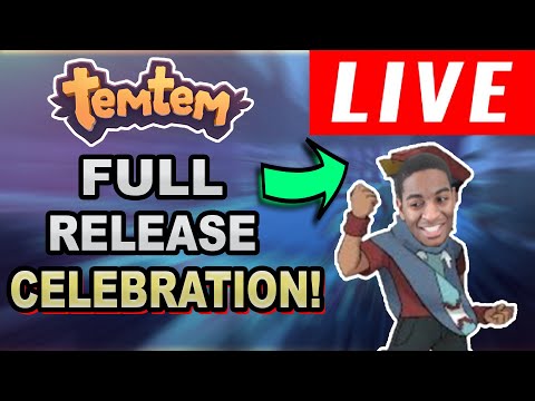 LIVESTREAM! Temtem FULL RELEASE Celebration, Come Hangout!