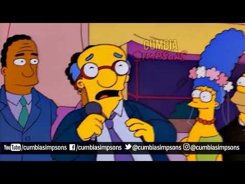 Los simpson cantando cumbia │ Marcelo Aguero - Una rosa lo sabe │ Cumbia Simpsons │ Kirk Van Houten