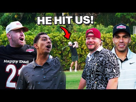 Nelk Boys Get Into a Fight on The Golf Course!