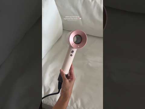 unboxing the dyson supersonic hair dryer🩰🤍✨#unboxing #asmr #dysonsupersonic #dyson