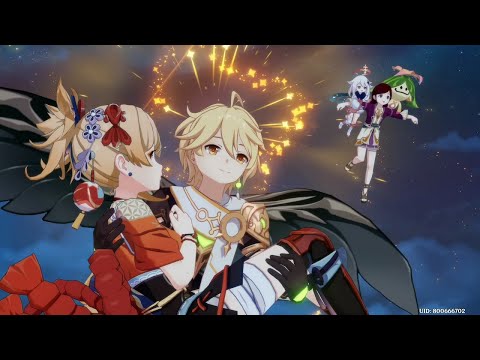 Yoimiya Meteor Shower | Genshin Impact Cutscene