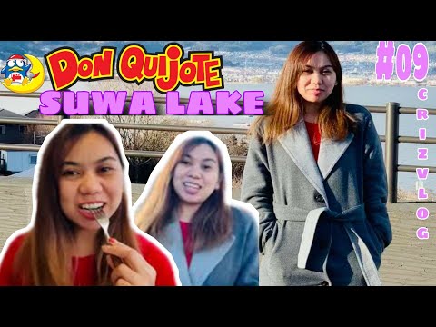 Shopping at Don Quijote Japan + Suwa lake beautiful scenery || Criz Vlog || #09