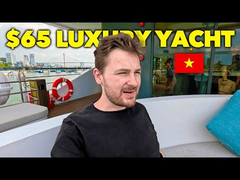 $65 Luxury Yacht in Ha Long Bay 🇻🇳 (Actually Insane)