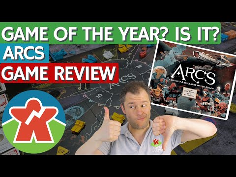 Arcs - Board Game Review - Game Of The Year? Is it Really?