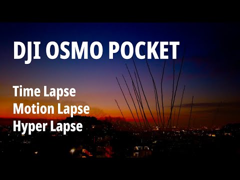 DJI OSMO POCKETでタイムラプス・モーションラプス・ハイパーラプス撮影【初代でもできる】