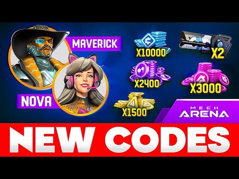 ALL Mech Arena Promo Codes 🔥 How to Get UNLIMITED A coins 🔥 UPD 2025