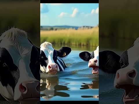 FUNNY COW DANCE 🤣🐮| COW SONG _ COW VIDEOS | DANCING COW | ANIMAL SOUND