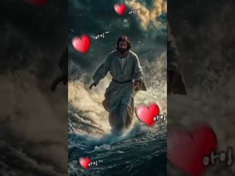 JESUS WAlKING OVER THE WATER #jesus#christian#shorts#amen