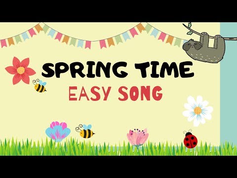 Spring Song for kids | Easy Monkey Songs