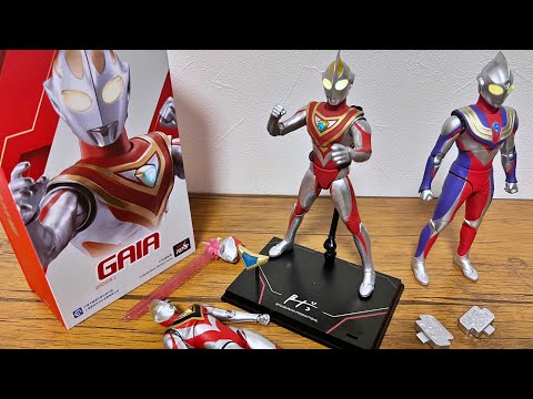 中国の光るウルトラマンガイアを開封レビューします！