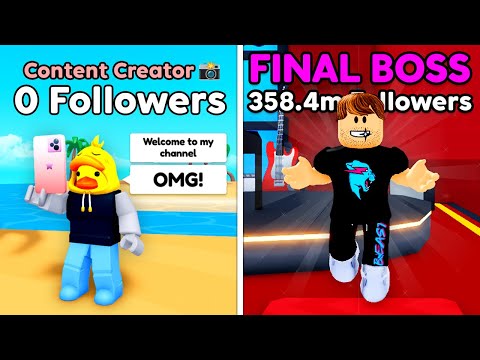 I Went From NOOB to FAMOUS and Defeated MrBeast in Roblox!