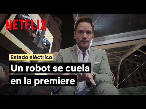 Un robot conoce a Chris Pratt y Millie Bobby Brown | Estado Eléctrico | Netflix España