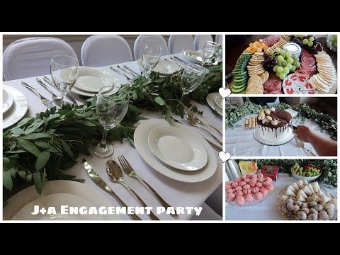 OUR ENGAGEMENT PARTY!