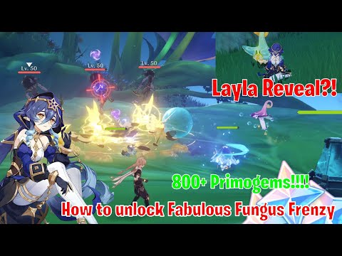 How to Unlock New 3.2 Event with 800+ Primogems!! [Genshin Impact | Fabulous Fungi Frenzy]