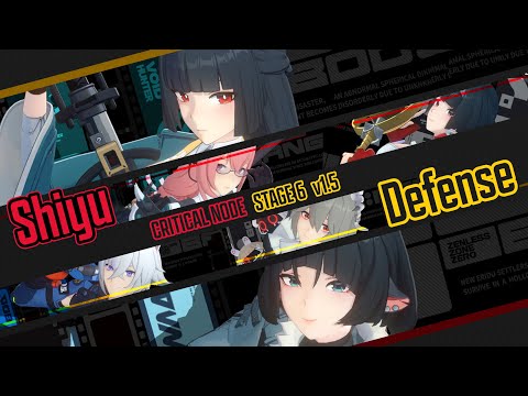 M0S1 Miyabi & M0 Jane + M6 Seth - Shiyu Defense Stage 6 (S Rank) 1.5 | Zenless Zone Zero