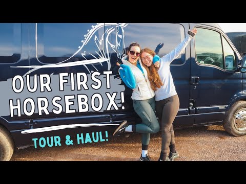 NEW HORSE BOX TOUR & HAUL! | We bought our first horse box!?