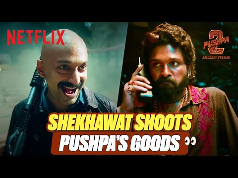 Allu Arjun’s SHOCKING Response To Fahadh Faasil | Pushpa 2: The Rule | Hindi Dub | Netflix India