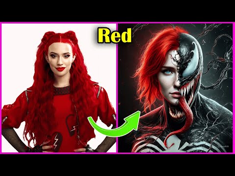 DESCENDANTS THE RISE OF RED CHARACTERS AS VENOM