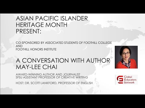 Author May-lee Chai joins GEN for API Heritage Month at Foothill College