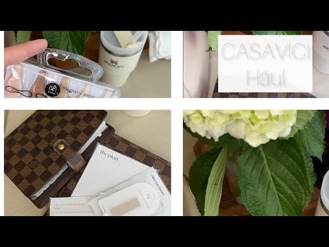 CASAVICI haul and new Oli clips for my LV planners