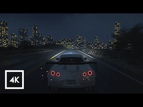 𝐈 𝐋 𝐋 𝐔 𝐒 𝐈 𝐎 𝐍 | 20min Dark Ambient Mix + Night Drive + Rain | Sad Hours in Forza | Nissan GTR R35