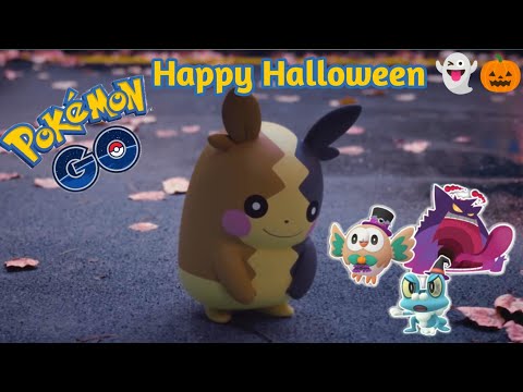 Happy Halloween 👻🎃 Guys !! Exploring Halloween events and themes in Pokemon Go!!! (Walkthrough only)