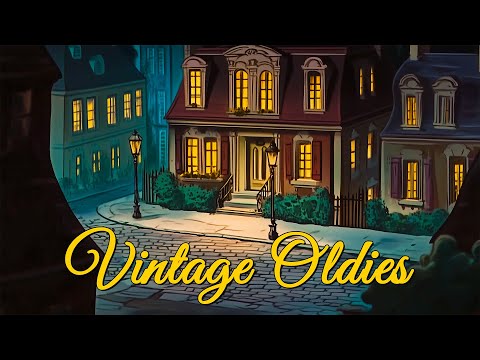 1950's calm night with oldies playing in another room (relax, unwind, sleep)