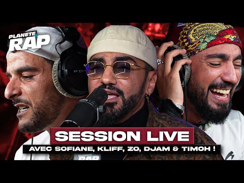 SESSION LIVE avec Soolking, Sofiane, Kliff, ZO, Djam & Timoh ! #PlanèteRap