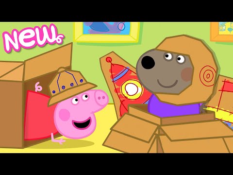 Peppa Pig Tales 📦 Box Fort Maze Challenge! 🔍 BRAND NEW Peppa Pig Episodes