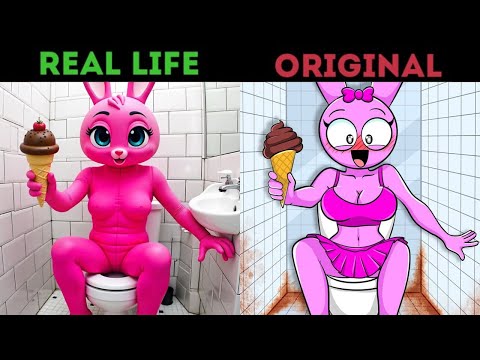 The Best TikTok of Incredibox Sprunki | REAL LIFE vs ORIGINAL