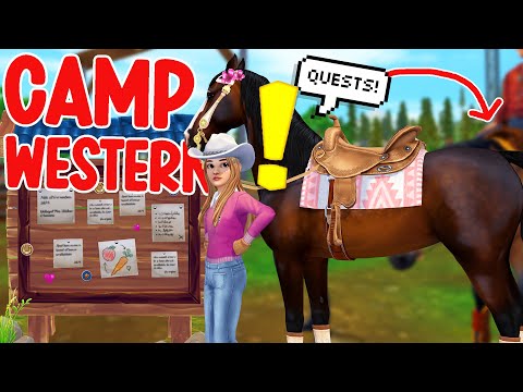 CAMP WESTERN IN STAR STABLE!! QUESTS, NEW ITEMS, HORSES & MORE!!