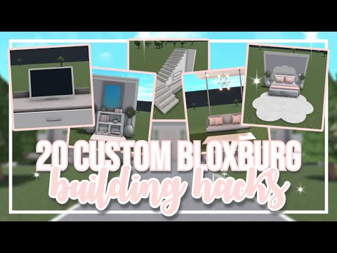 20 Building Hacks & Tips For Your Bloxburg House (Roblox)