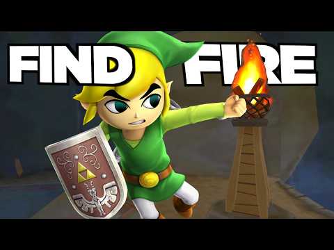 How fast can you FIND FIRE in every Zelda game?