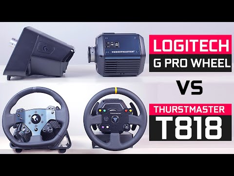 Logitech G Pro Wheel vs Thrustmaster T818 (PC Only Comparison)