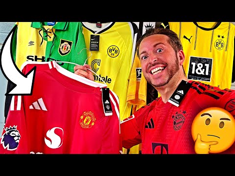 I Bought "Fake" Retro & NEW 24/25 Football Shirts Off... *Not DH GATE*