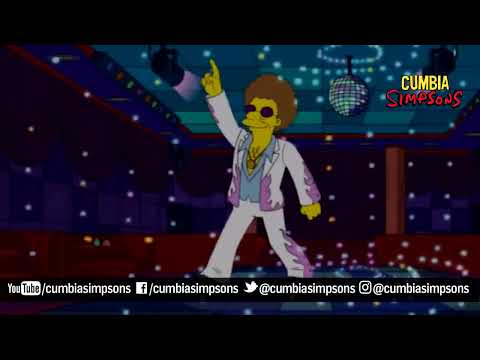 Los simpson cantando cumbia │ Miguel Alejandro - En septiembre fuiste mia │ Disco Stu