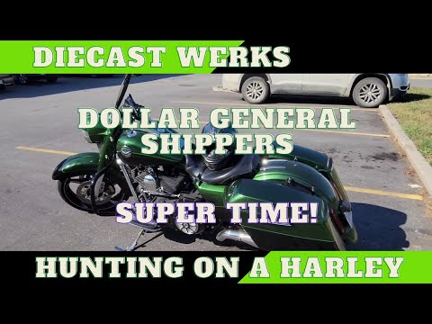 Hot Wheels Hunting on Harley. Super Treasure Hunt Found!