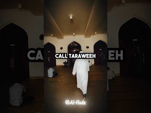 How many Rakaa'ts of Taraweeh #shortsvideo #islamicreminder