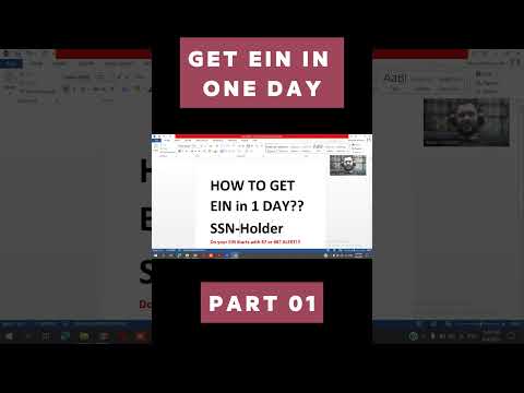 Express/Fake EIN Exposed | How to Get EIN in 1 Day for your LLC? | Part 01