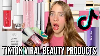 TIKTOK VIRAL BEAUTY PRODUCTS ! My honest opinion!