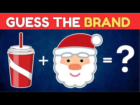 'Guess The Brand' Quiz 😎 Quiz Time for Smartest Kids 🧠Test Your Knowledge of Iconic Brands by Emojis