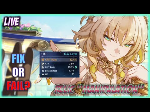 Relic "Manipulation" LIVE 2/14/2025 | HSR Account Reviews