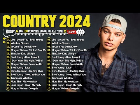 Country Music 2024 - Kane Brown, Luke Bryan, Brett Young, Luke Combs, Morgan Wallen, Chris Stapleton